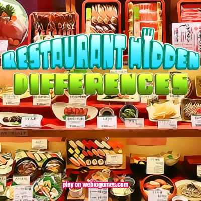 play Restaurant Hidden Differences on web