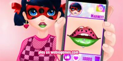 play Marinette Lip Makeup Design on web