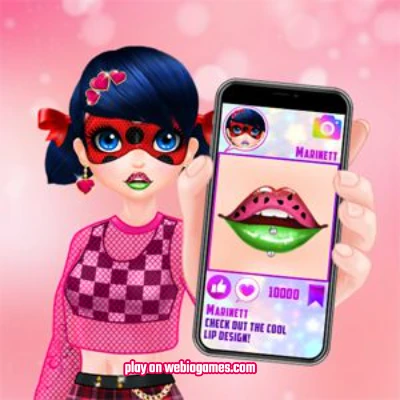 play Marinette Lip Makeup Design on web