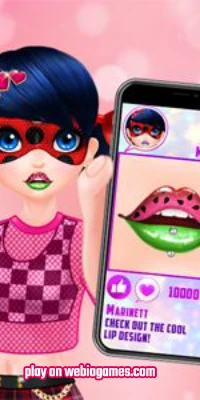 play Marinette Lip Makeup Design on web