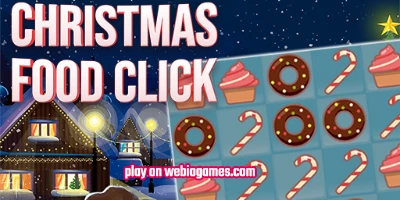 play Christmas Food Click 2024 on web