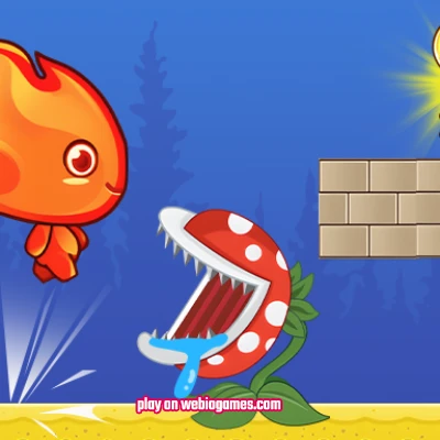 play Fire Boy Run Adventure on web