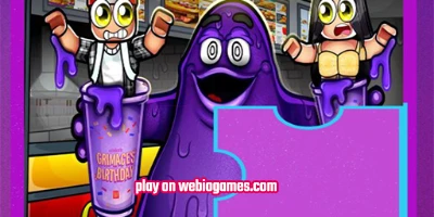 play Grimace Shake Puzzle on web