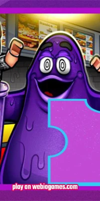 play Grimace Shake Puzzle on web
