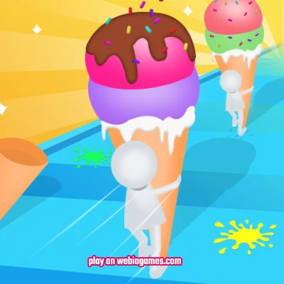 play Ice Cream Stack Runner on web