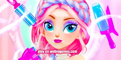 play Princess Makeup Hair Salon on web