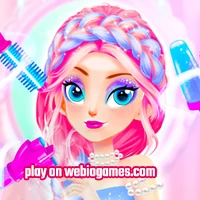 play Princess Makeup Hair Salon on web