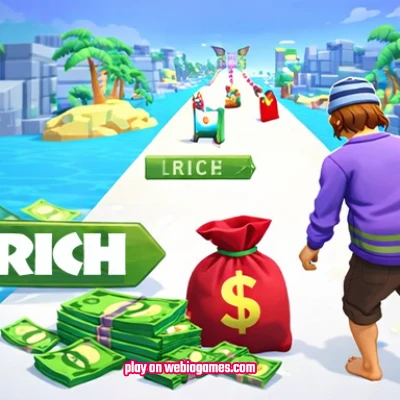 play Run Rich Path 3D on web