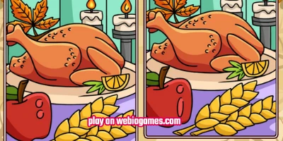 play Thanksgiving Spot The Differences on web