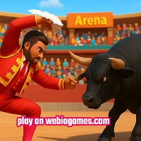 play Real Bull Fighting Game on web